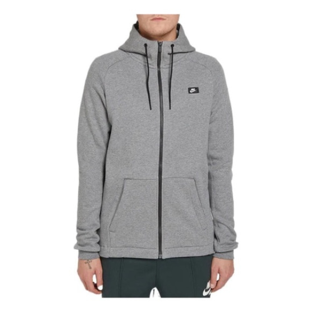 Nike‎ MODERN Zip Hoodie 'Carbon Grey' Sz Small
